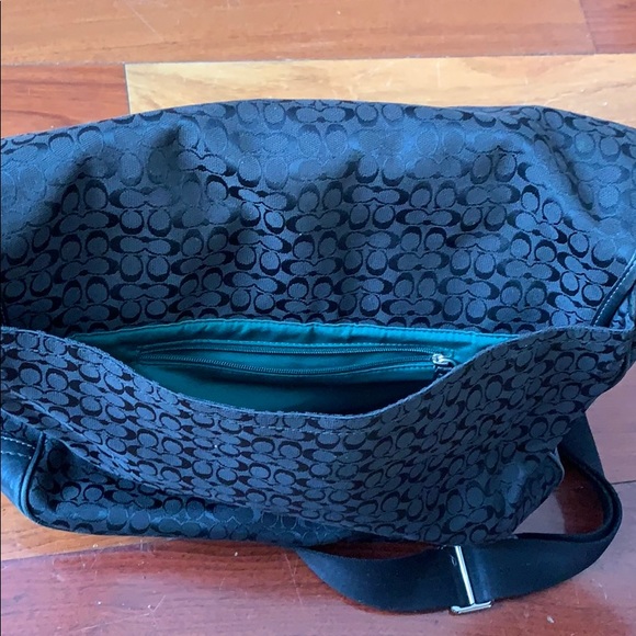 Black Coach messenger bag - Picture 5 of 6